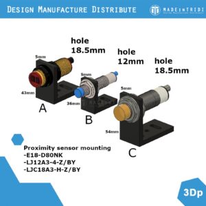 bracket Proximity Switch Sensor Photoelectric L Mounting