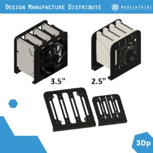 stand hdd ssd 2.5" / 3.5" Fan holder