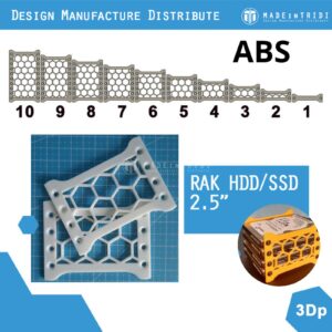 HDD SSD 2.5" rak stand ABS