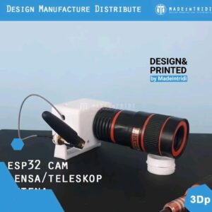 kesing ESP32-Cam housing with M17 thread for lenses