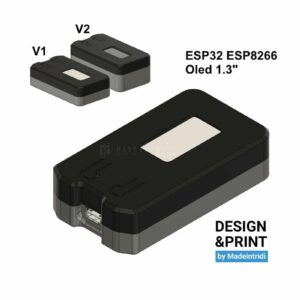 Casing Esp32 NodeMCU dengan Layar OLED 1.3"